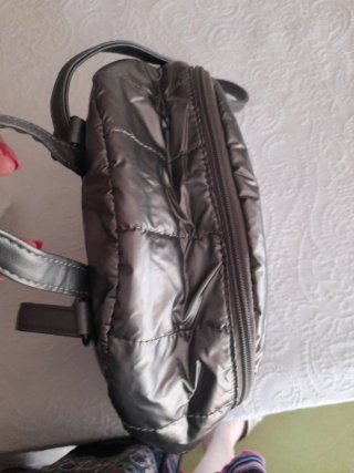 Mochila Moncler Plateada
