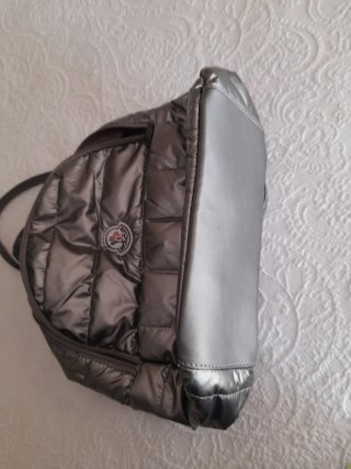 Mochila Moncler Plateada