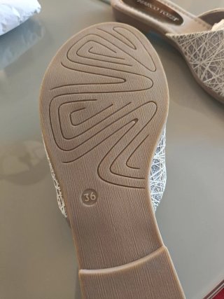 Ciabatte Marco Tozzi donna beige/oro