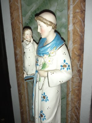 Figura Antigua San Antonio Niño
