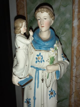 Figura Antigua San Antonio Niño