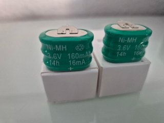 2 Baterías Ni-MH 3.6V 160mAh