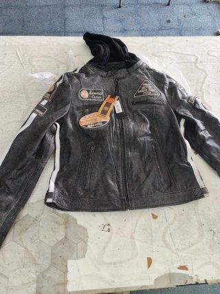 Chaqueta Moto Cuero Urban Leather UR-152 Mujer 4XL