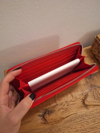 Portafogli Bata rosso nuovo