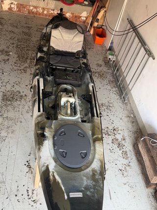 Kayak con motore elettrico