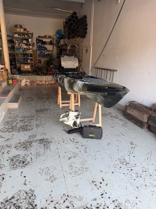 Kayak con motore elettrico