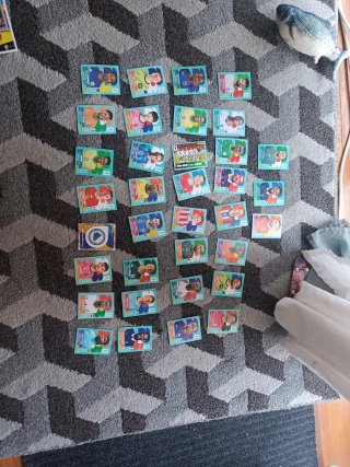 35 cromos Mundial