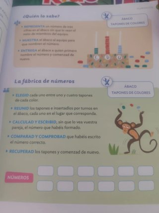Cuadernillo con las manos matemáticas 2° primaria