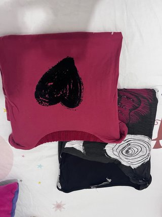 Blusa Desigual L Manga Larga Corazón