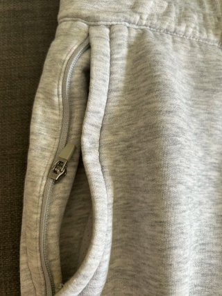 Pantalones deportivos grises mujer