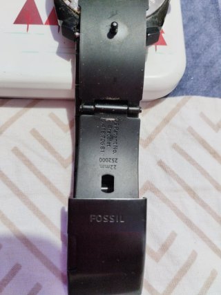 Reloj Fossil Negro Acero Inoxidable