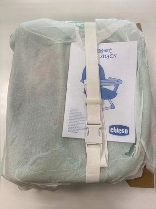 Chicco Pocket Snack Alzador de Silla para Niños para Comer, Apto de 6 Meses hasta 3 Años (15 kg)