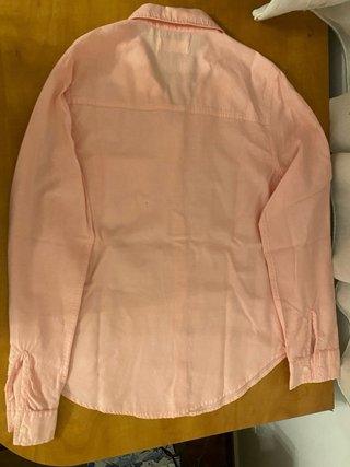 Camisa Hollister Rosa Talla M