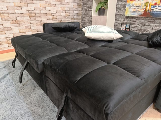 Sofá Cama Kris Gris 210x145cm
