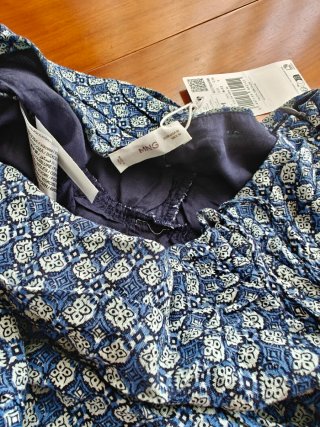 Falda corta verano estampada