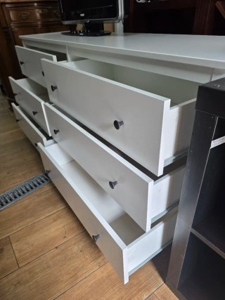 Cómoda Ikea 6 cajones blanca