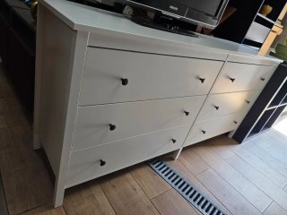 Cómoda Ikea 6 cajones blanca