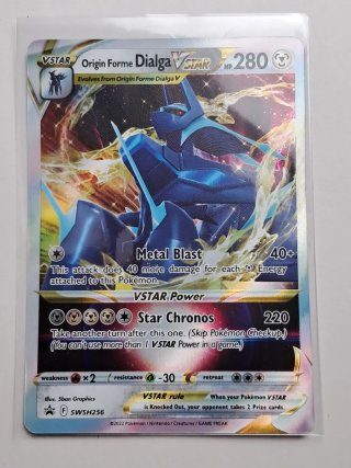 Carta Pokémon Origin Forme Dialga VSTAR SWSH256
