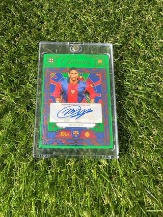 Michael Reiziger /99 auto Barcelona Topps Forever
