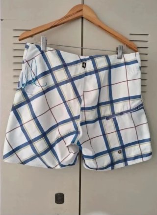 Bañador O'Neill Cuadros Azul Blanco