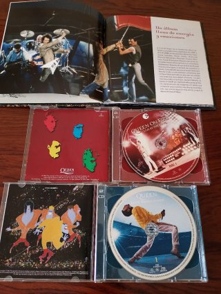 Pack 5 CDs Queen: Live