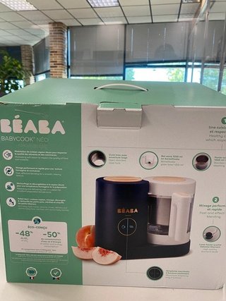 BÉABA Babycook Neo, Robot de cocina infantil, tritura, cocina y cuece al vapor, Rápido en 15 minutos