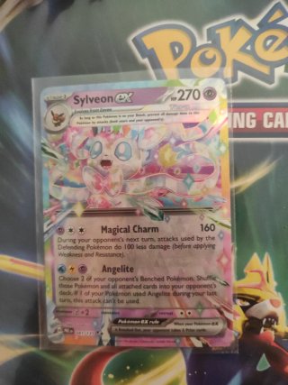 Cartas Pokémon Sylveon EX, Sparkling Crystal