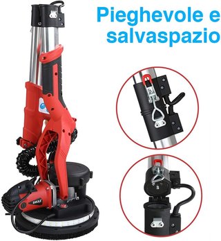 Lijadora pared techo plegable Bakaji