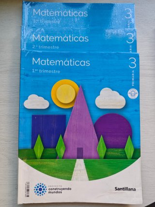 Pack de Libros 3° de Primaria Santillana.
