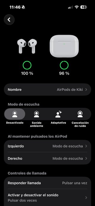 *SOLO HOY* AirPods 4 con Cancelación de Ruido