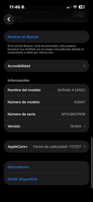 *SOLO HOY* AirPods 4 con Cancelación de Ruido