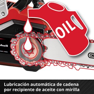 Motosierra Einhell 36V Brushless 33cm