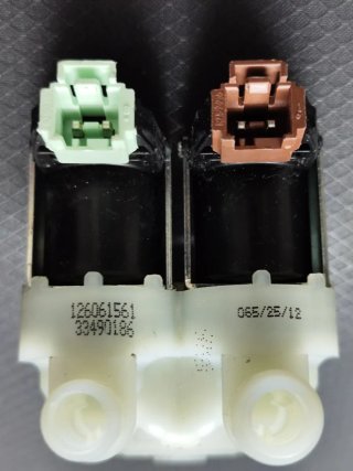 Electroválvula doble lavadora Electrolux