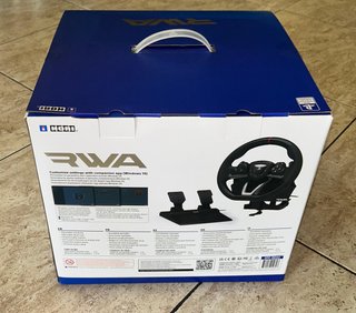 Volante HORI Apex PS5/PS4/PC + Pedales + Caja
