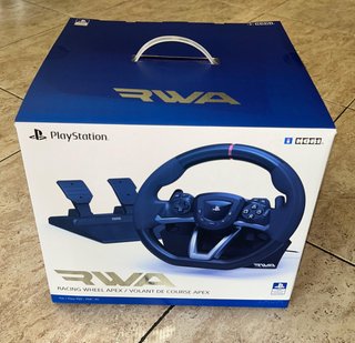 Volante HORI Apex PS5/PS4/PC + Pedales + Caja