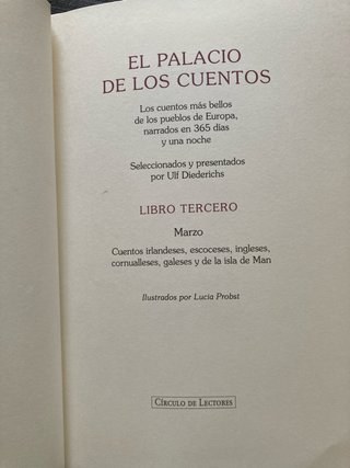 Marzo cuentos irlandeses, escoceses, ingleses, ...