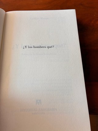 ¿Y Los Hombres Qué?