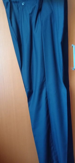 Traje azul