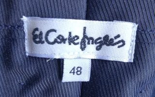 Traje azul