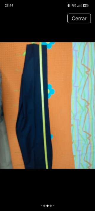 Traje azul