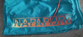 Bañador Napapijri Azul y Naranja