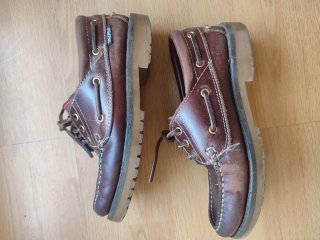 Zapatos náuticos Snipe marrones