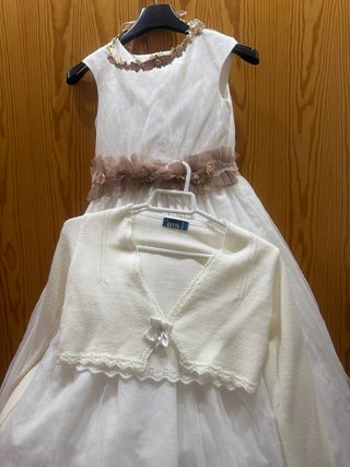 Vestido Comunión Niña 9/10 Años