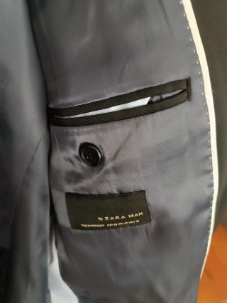 Americana Zara Man Negra