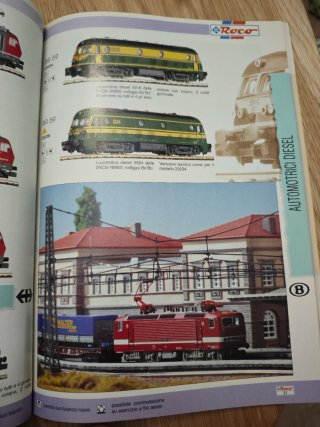 Catálogo Roco maquetas de Ferrocarril 1993-95