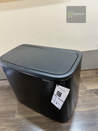 Brabantia Bo Touch Bin Cubo de Basura 3 x, Negro, 3 x 11 litros