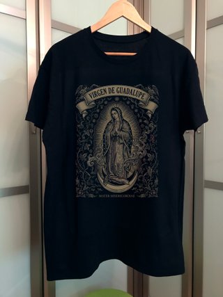 Camisetas Virgen Guadalupe arte religioso chicano