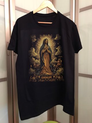 Camisetas Virgen Guadalupe arte religioso chicano
