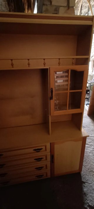 Mueble de salón vintage madera