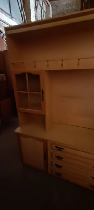 Mueble de salón vintage madera